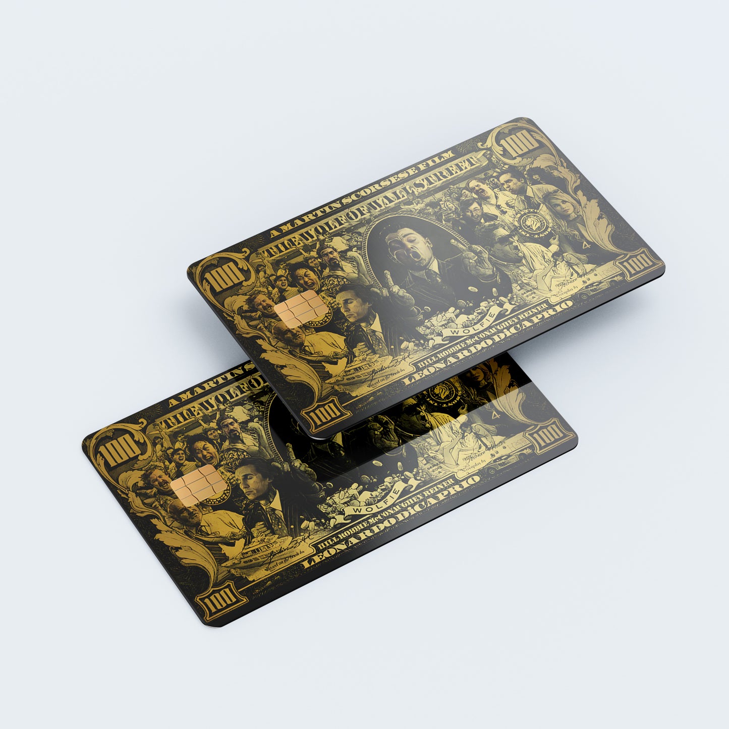 Epic Wall Street Sticker Custom Vinyl Credit Card Sticker by CC Wraps