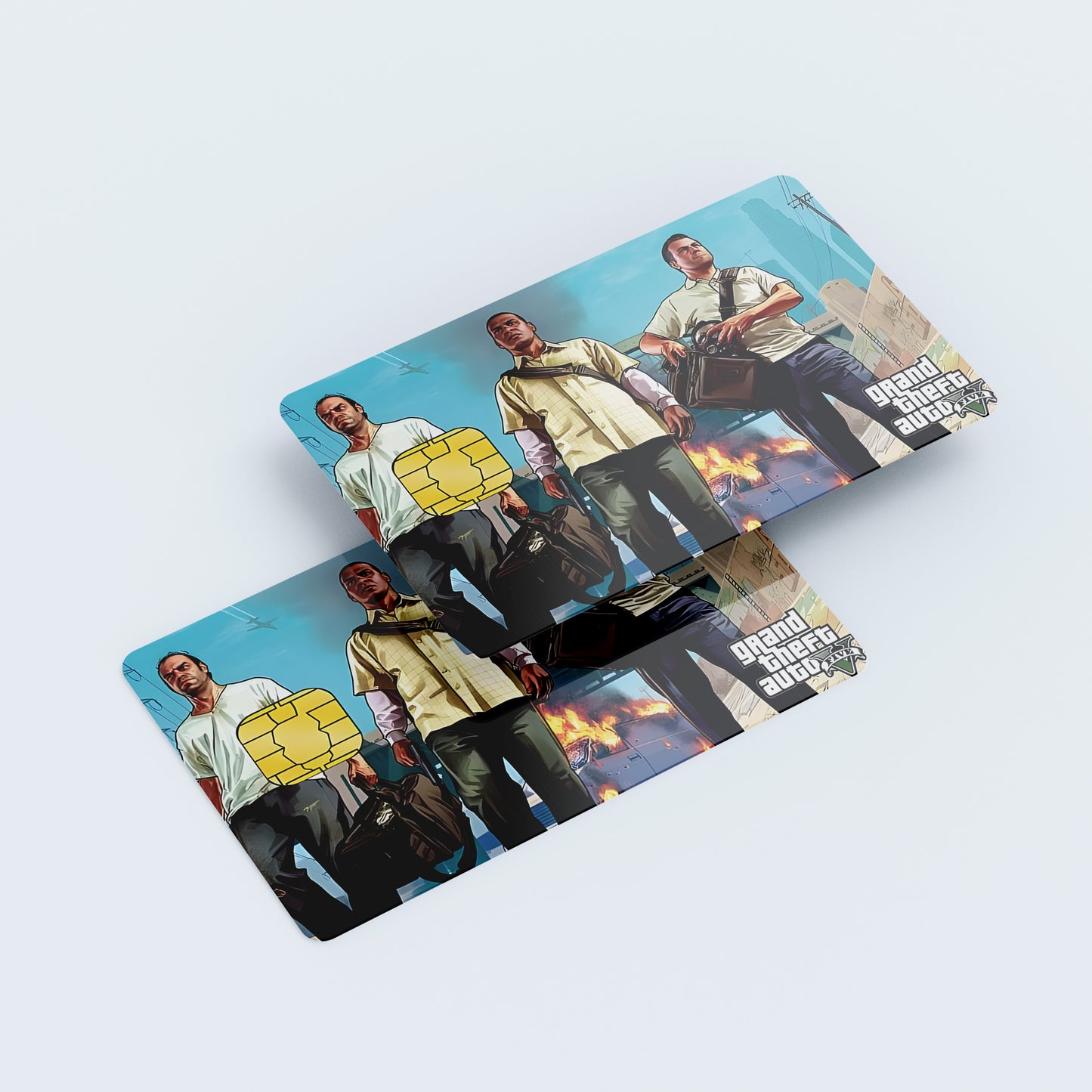 Grand Theft Auto V Custom Vinyl Credit Card Sticker by CC Wraps