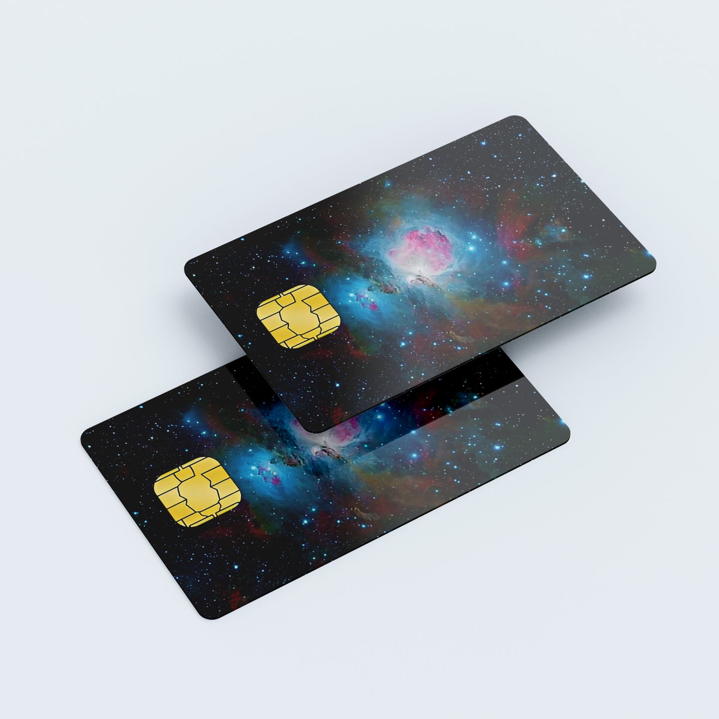 Galaxy Custom Vinyl Credit Card Sticker by CC Wraps