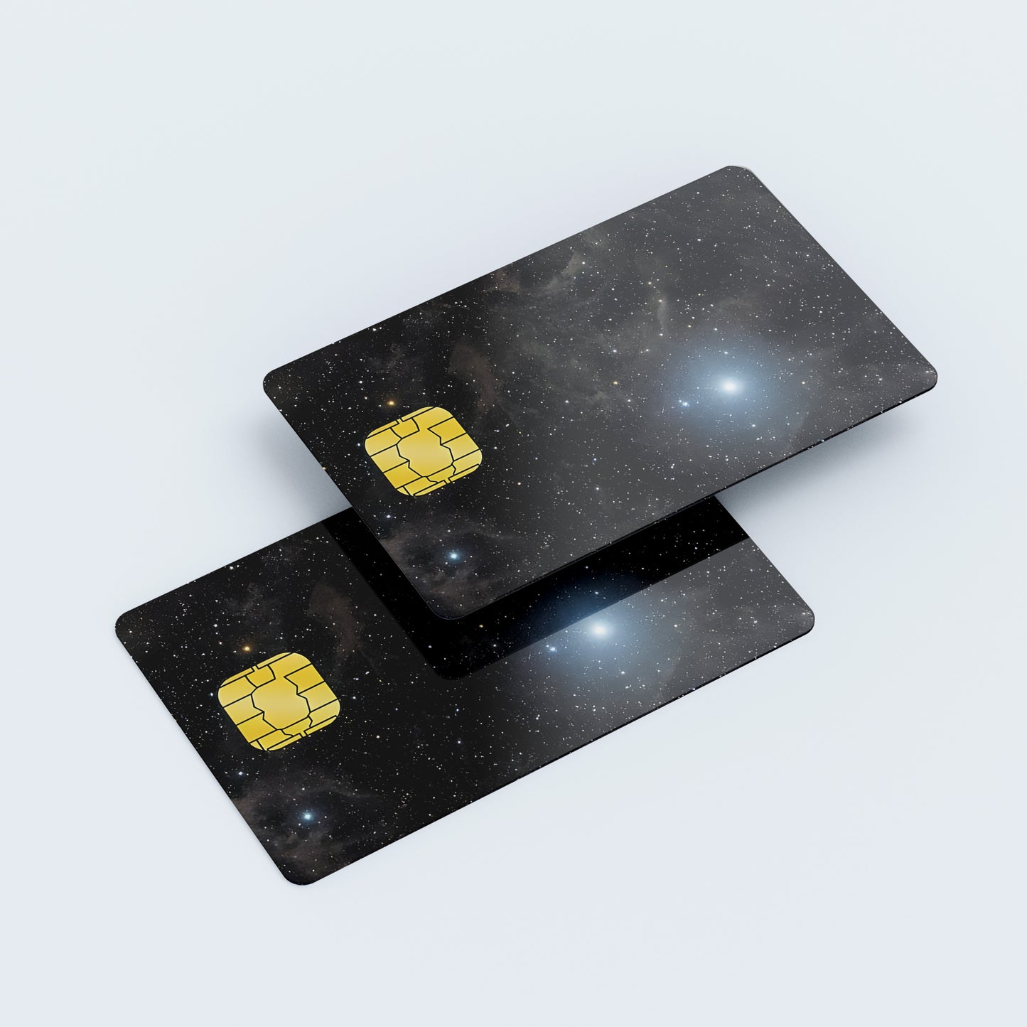 Outer Space Custom Vinyl Credit Card Sticker by CC Wraps