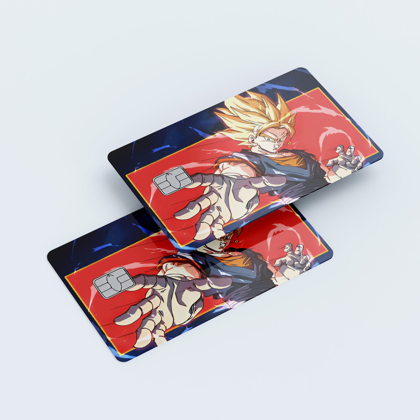 Super Goku Custom Vinyl Credit Card Sticker by CC Wraps