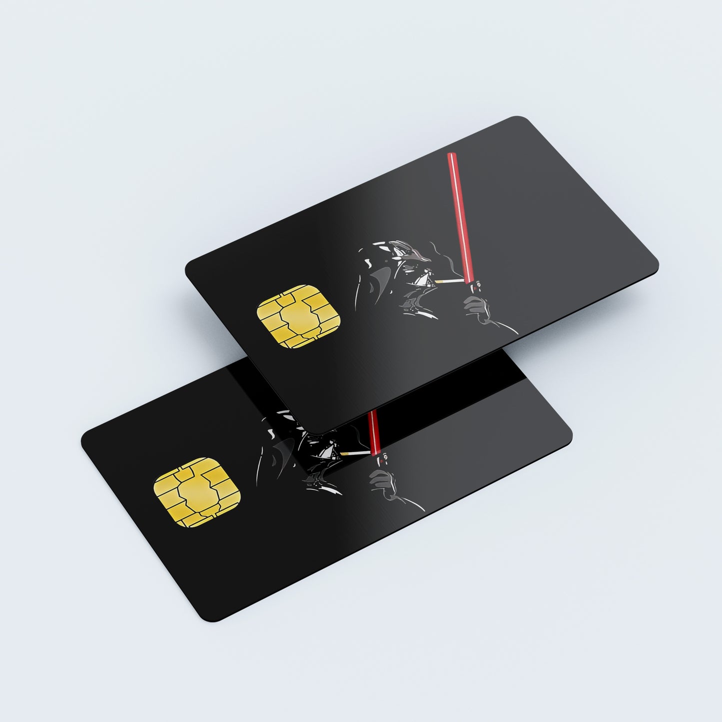 Star Wars Darth Vader Smoke Custom Vinyl Credit Card Sticker by CC Wraps