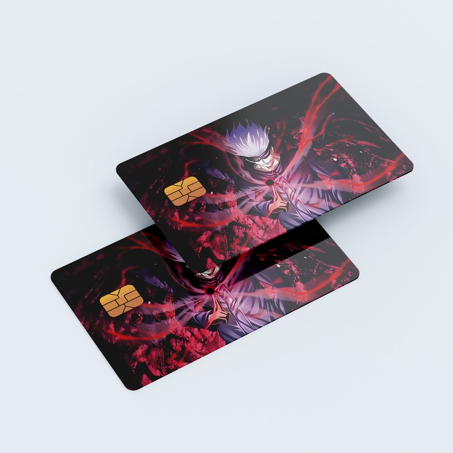 Super Wizard Anime Custom Vinyl Credit Card Sticker by CC Wraps