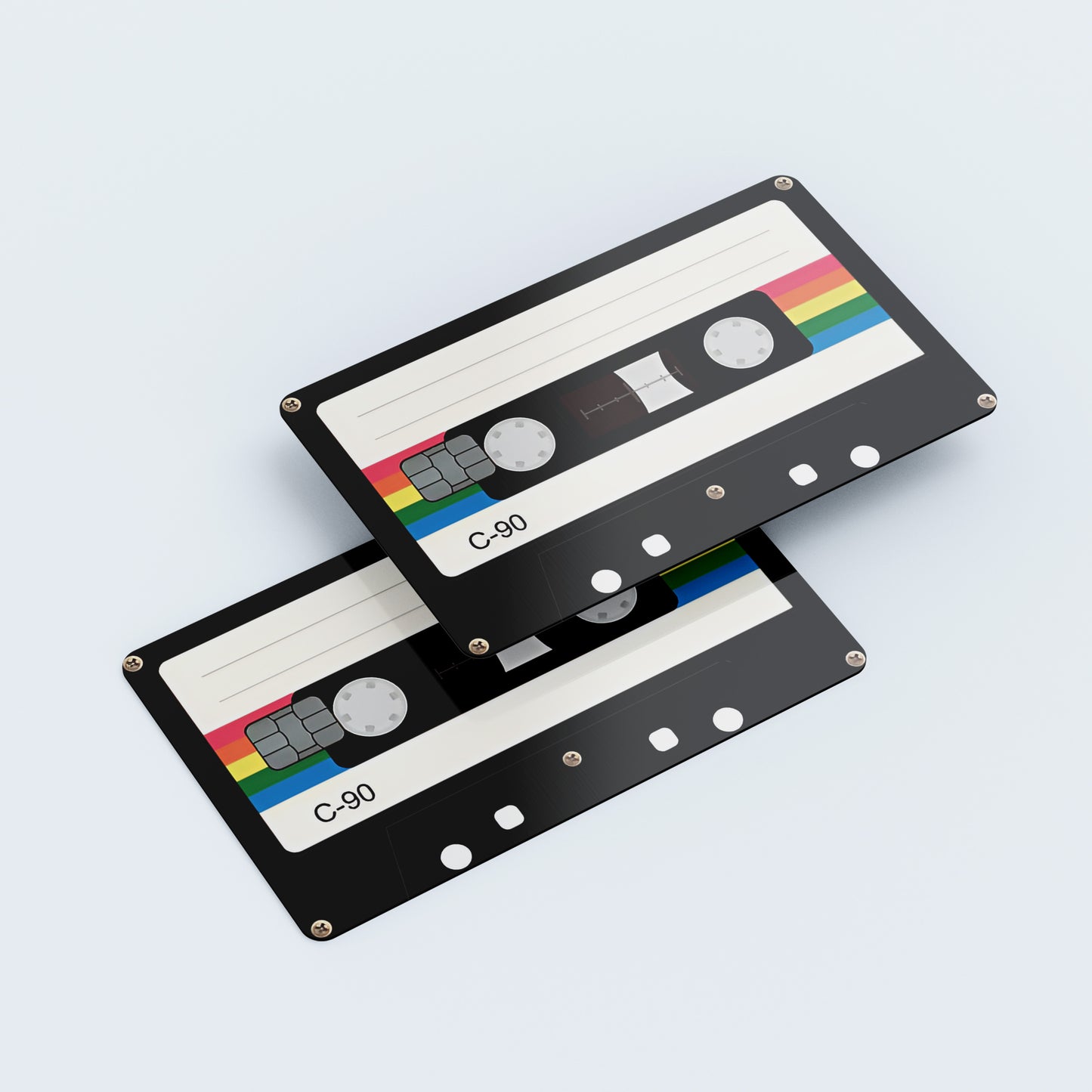 Cassette Tape Custom Vinyl Credit Card Sticker by CC Wraps