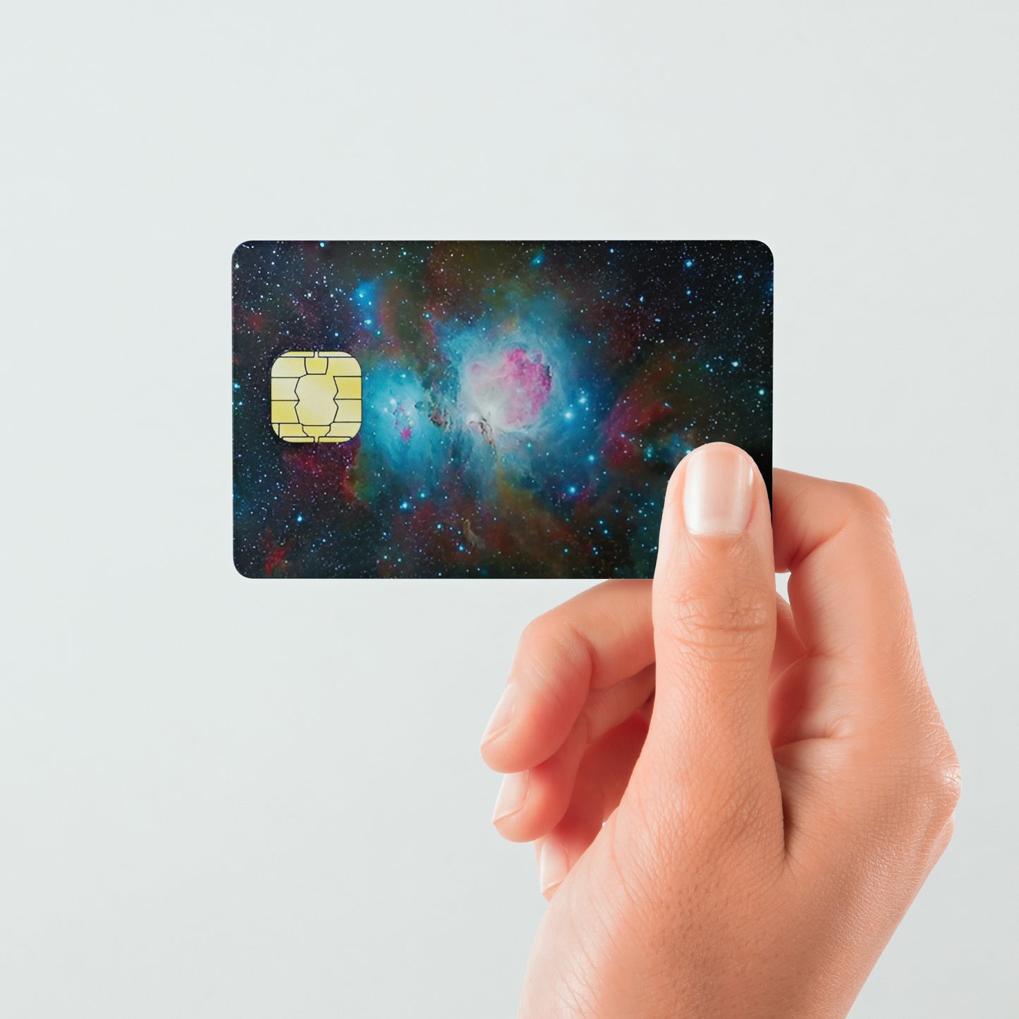 Galaxy Custom Vinyl Credit Card Sticker by CC Wraps