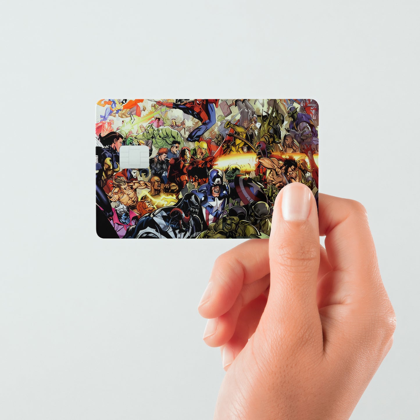 Avengers Custom Vinyl Credit Card Sticker by CC Wraps