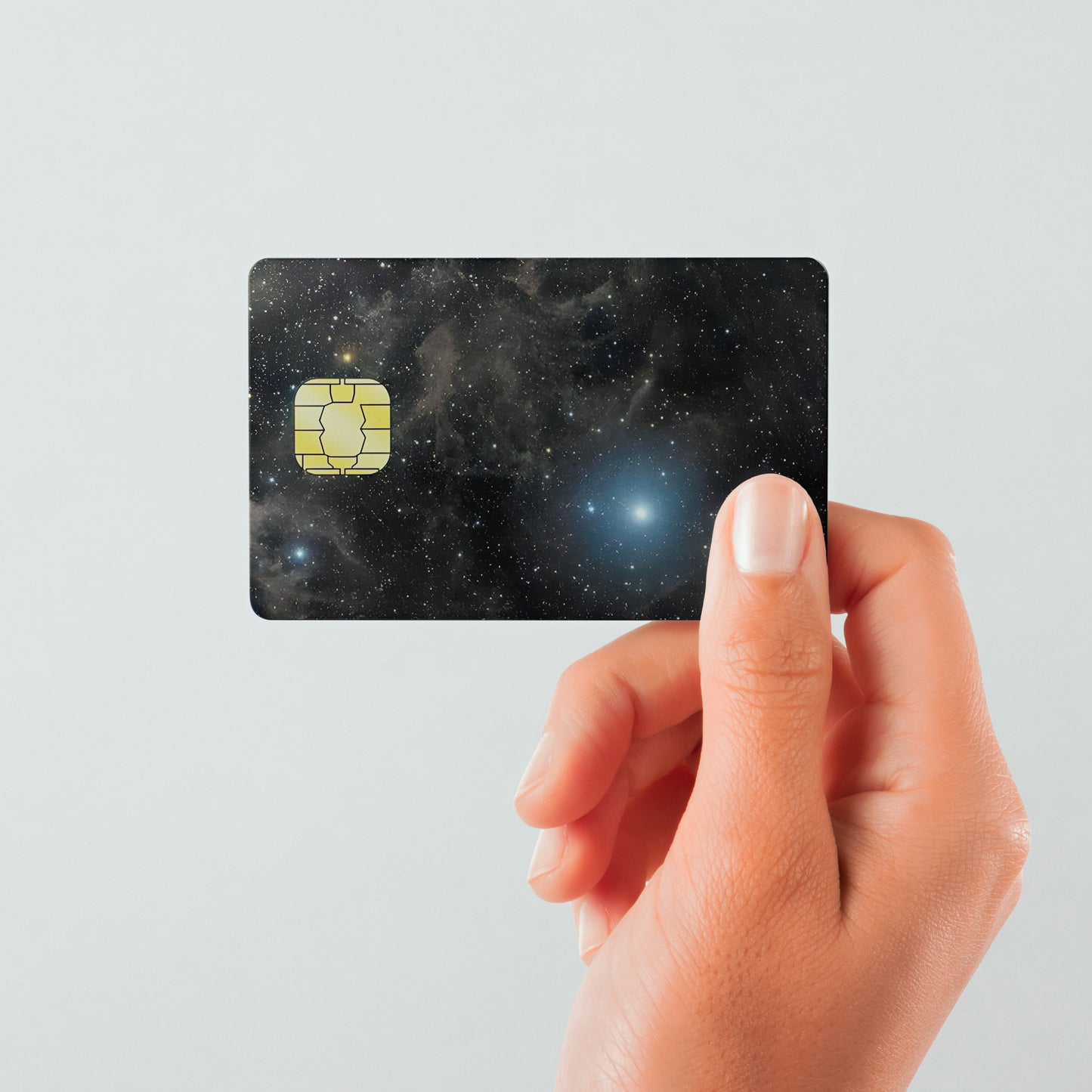 Outer Space Custom Vinyl Credit Card Sticker by CC Wraps