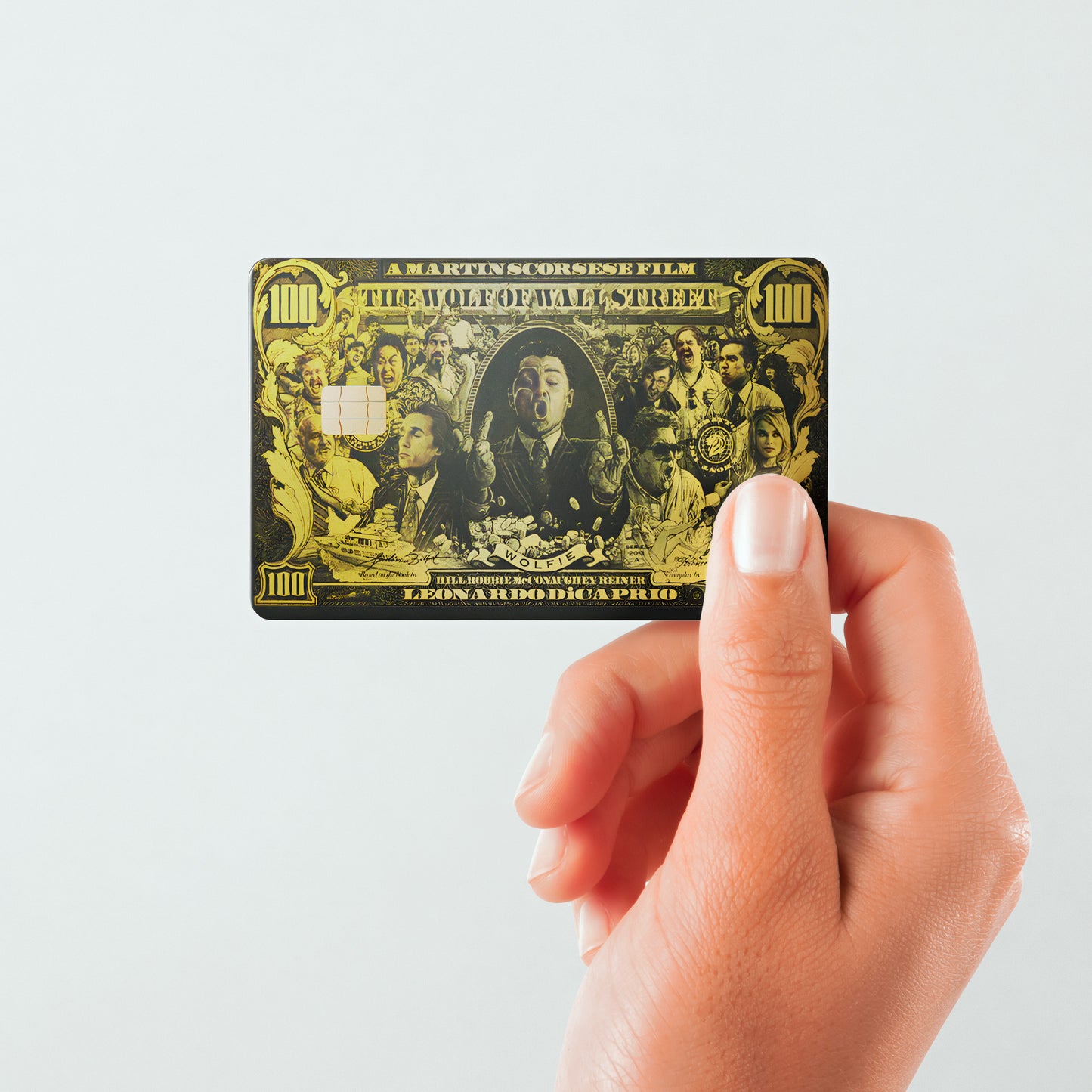 Epic Wall Street Sticker Custom Vinyl Credit Card Sticker by CC Wraps