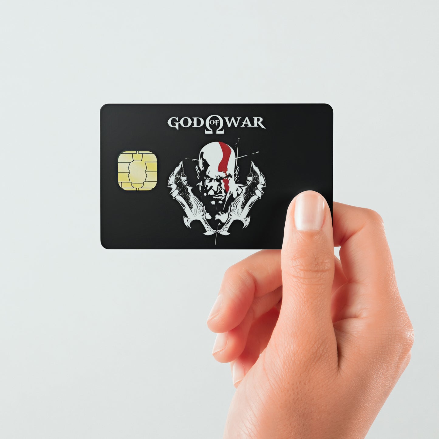 God of War Custom Vinyl Credit Card Sticker by CC Wraps