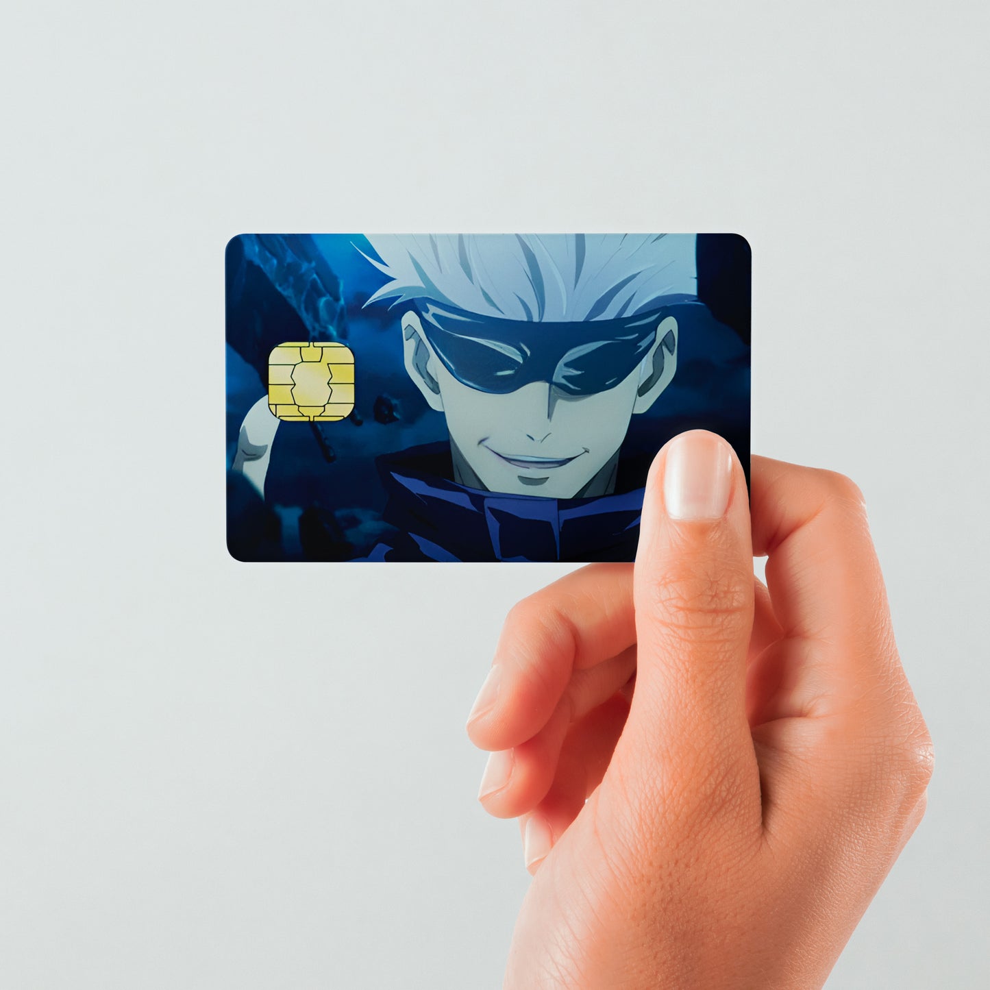 Cool Anime Custom Vinyl Credit Card Sticker by CC Wraps