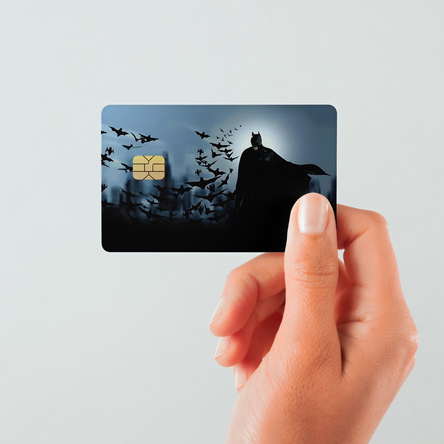 Dark Knight Rises Custom Vinyl Credit Card Sticker by CC Wraps