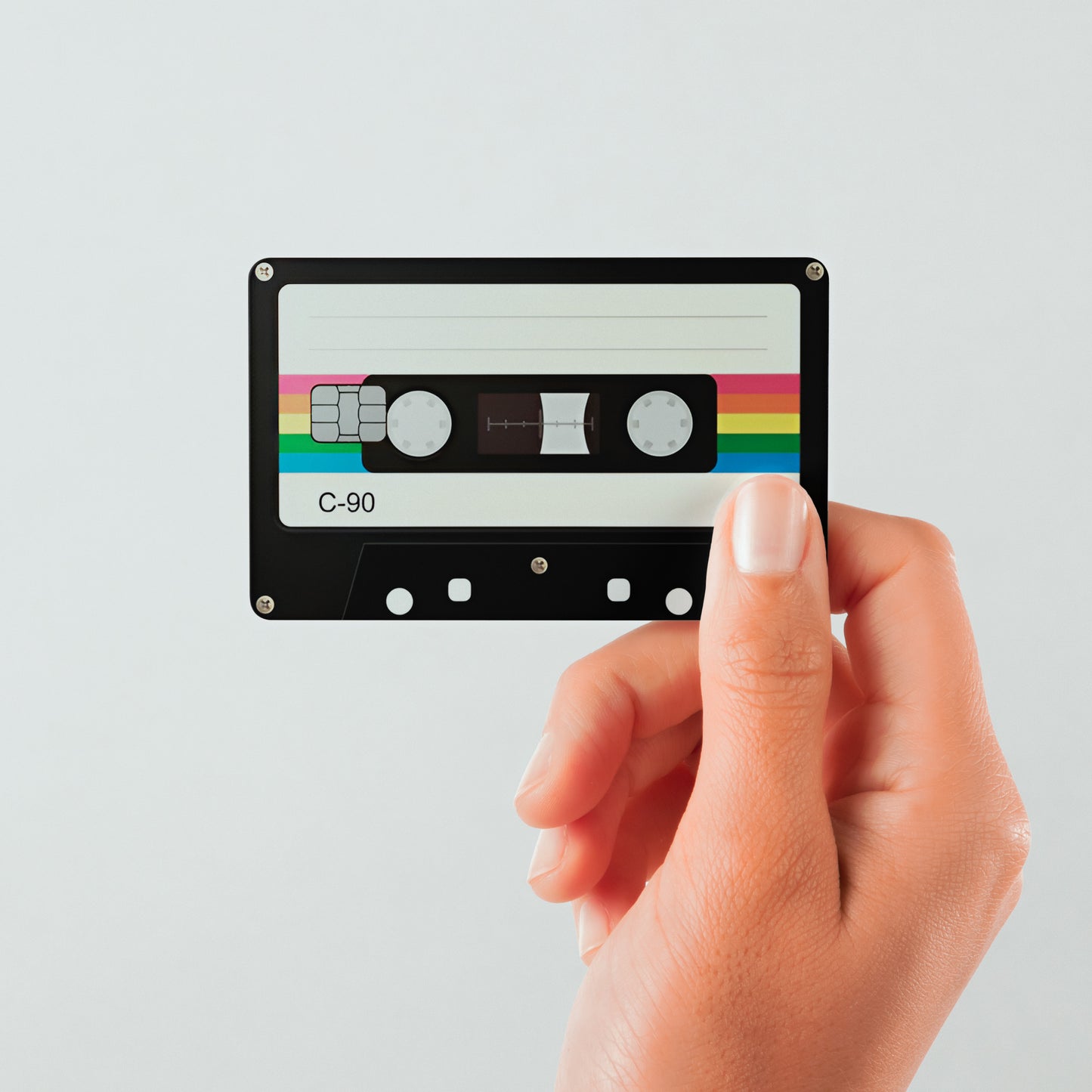 Cassette Tape Custom Vinyl Credit Card Sticker by CC Wraps