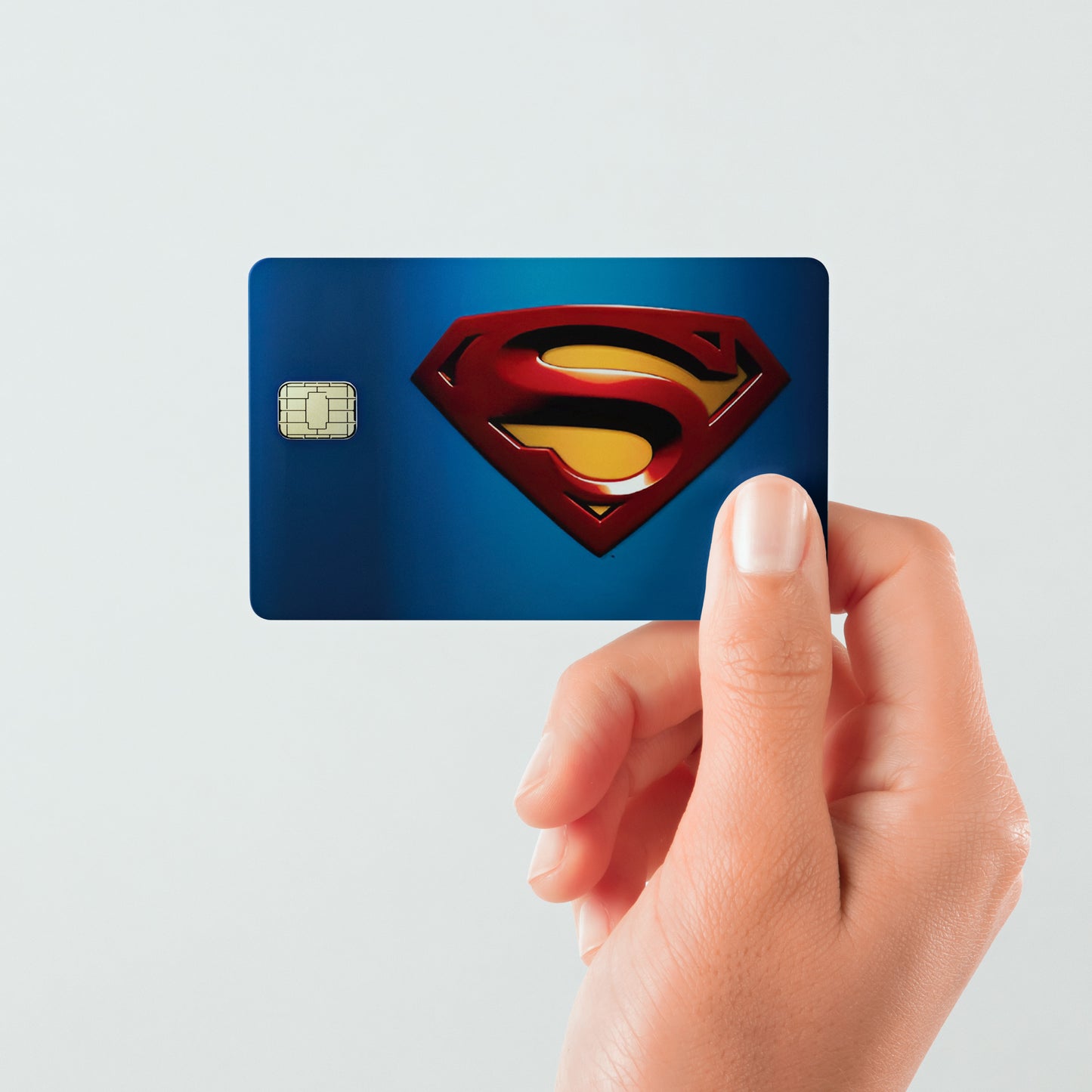 Superman Custom Vinyl Credit Card Sticker by CC Wraps