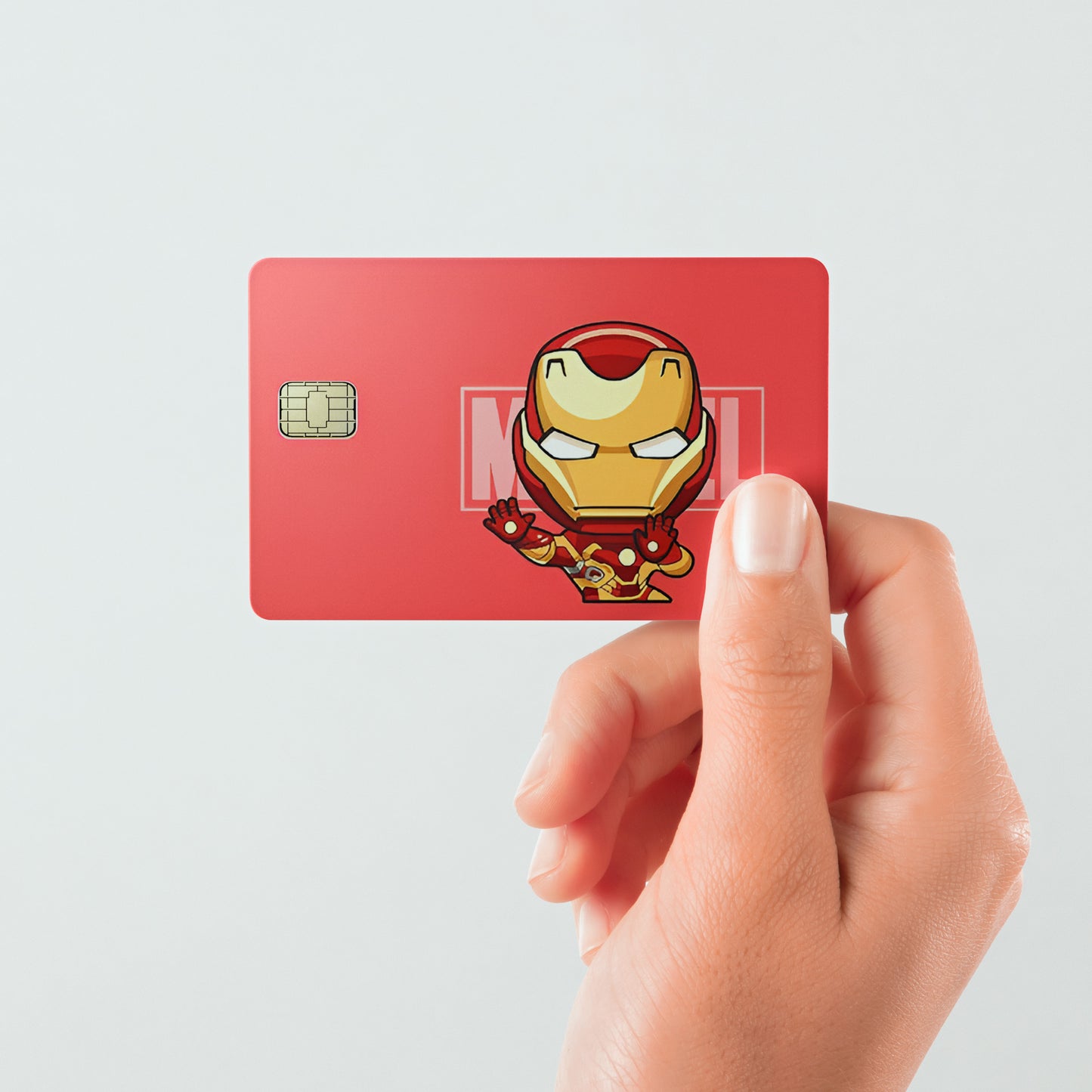 Iron Man Mini Custom Vinyl Credit Card Sticker by CC Wraps
