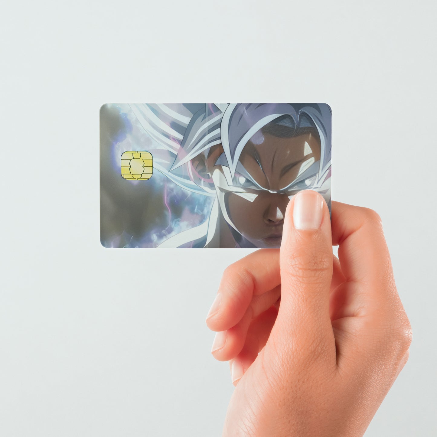 Dragon Ball Z Goku Custom Vinyl Credit Card Sticker by CC Wraps