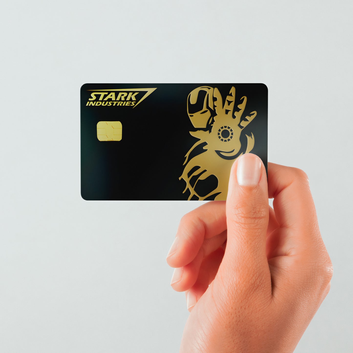 Stark Industries Custom Vinyl Credit Card Sticker by CC Wraps