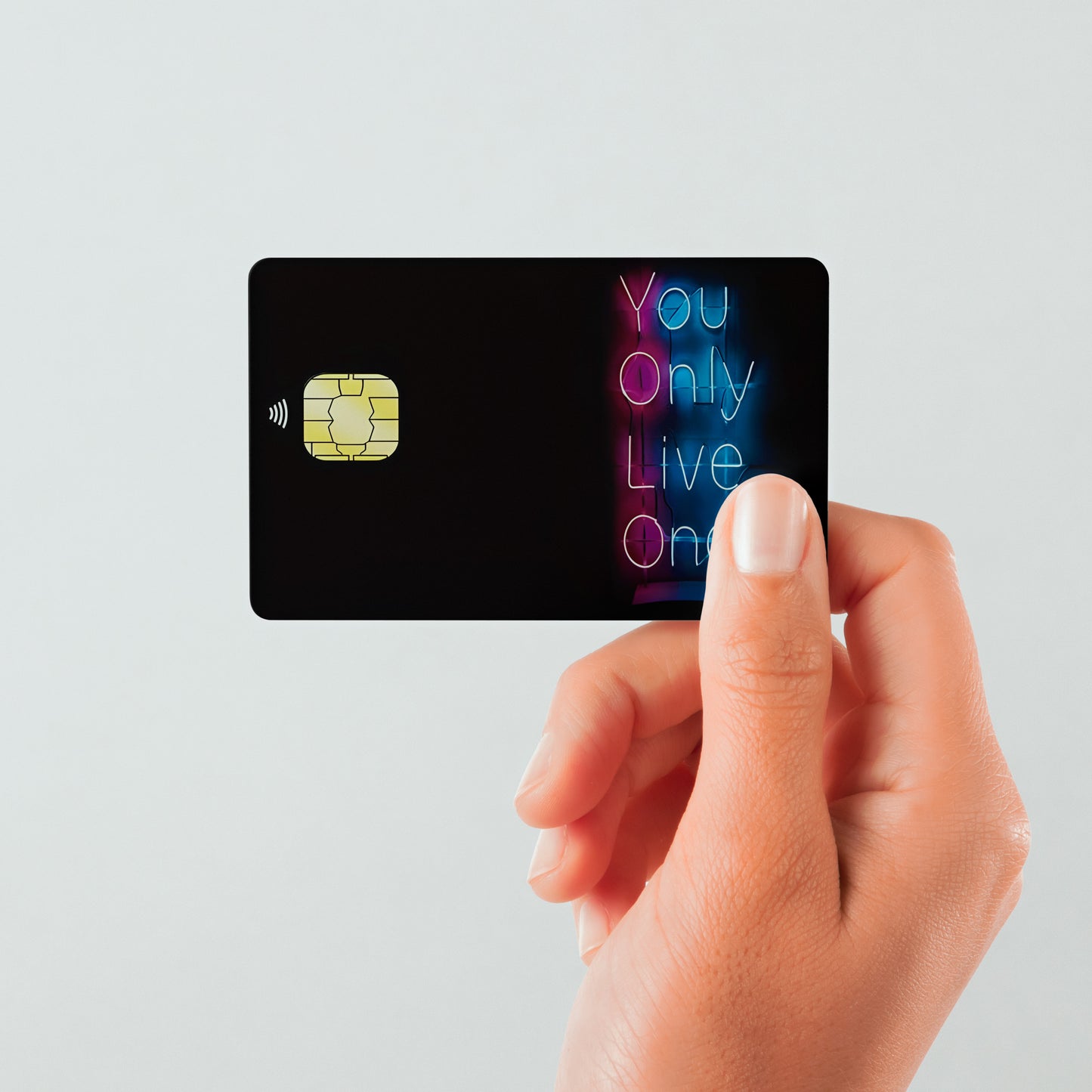 YOLO Custom Vinyl Credit Card Sticker by CC Wraps