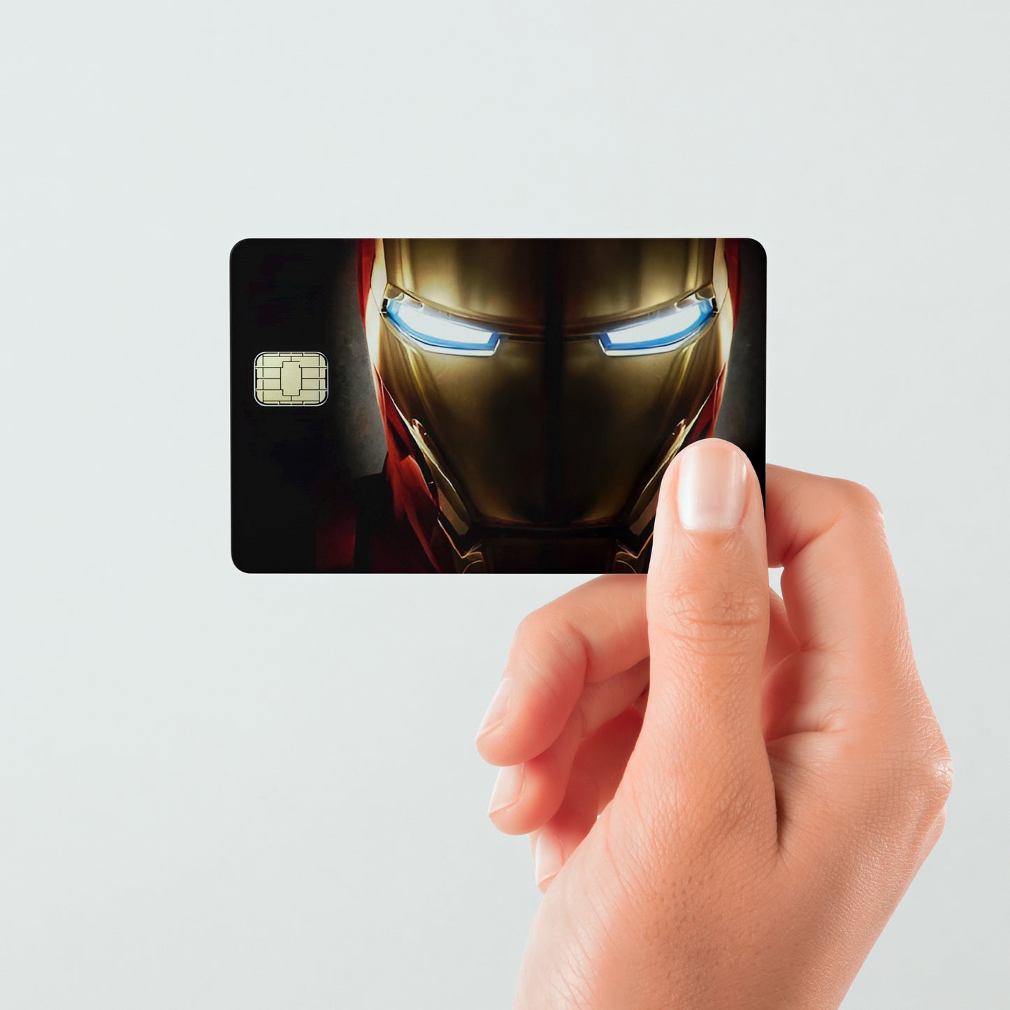 IronMan Custom Vinyl Credit Card Sticker by CC Wraps