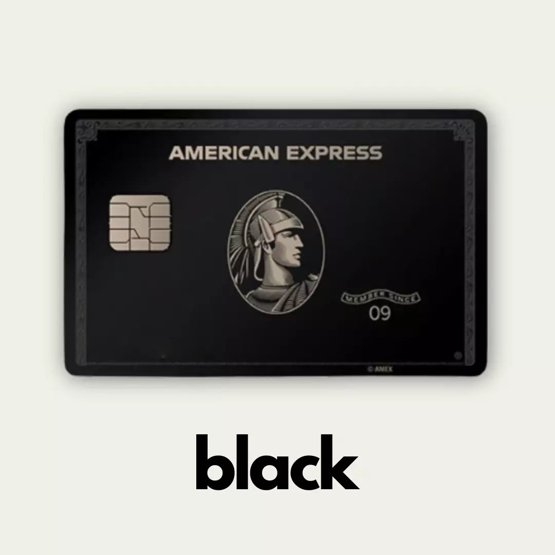 AMEX Custom Vinyl Credit Card Sticker by CC Wraps