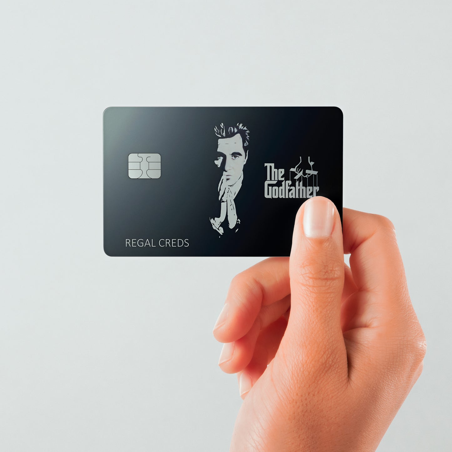 The God Father Custom Vinyl Credit Card Sticker by CC Wraps