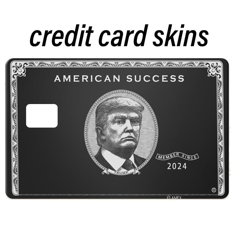Trump Combination Pack Vinyl Credit Card Sticker by CC Wraps