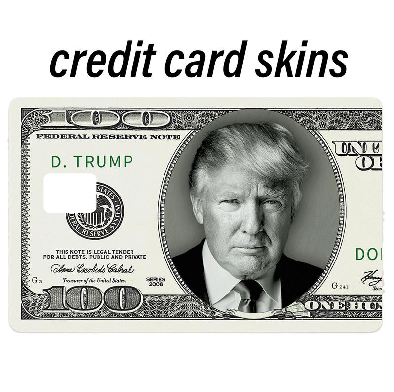 Trump Combination Pack Vinyl Credit Card Sticker by CC Wraps