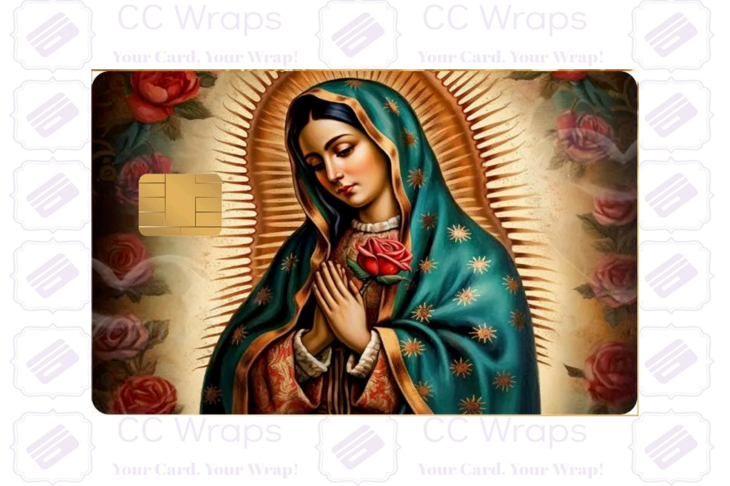Mexican Express Combo 6-Pack Custom Vinyl Credit Card Sticker by CC Wraps