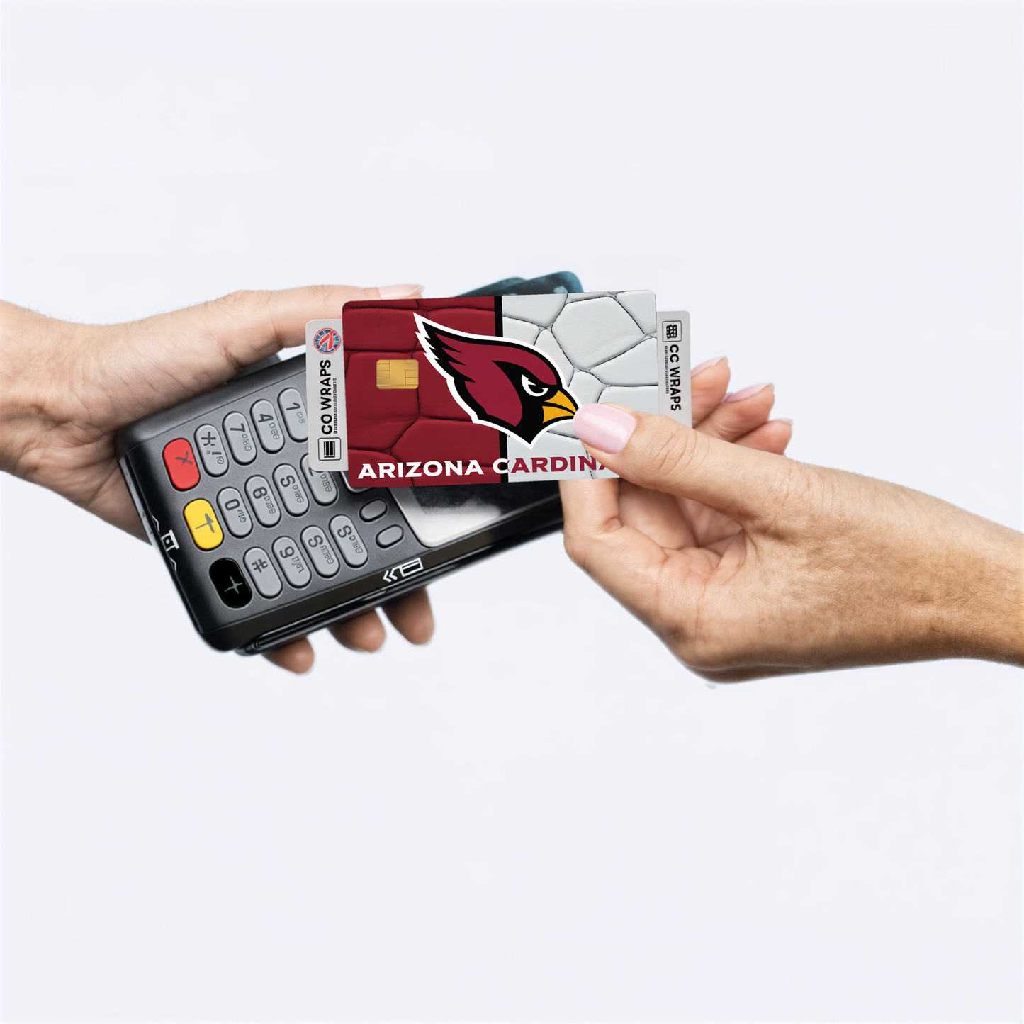 Arizona Cardinals Credit Card Skin Sticker | NFL Debit Card Cover