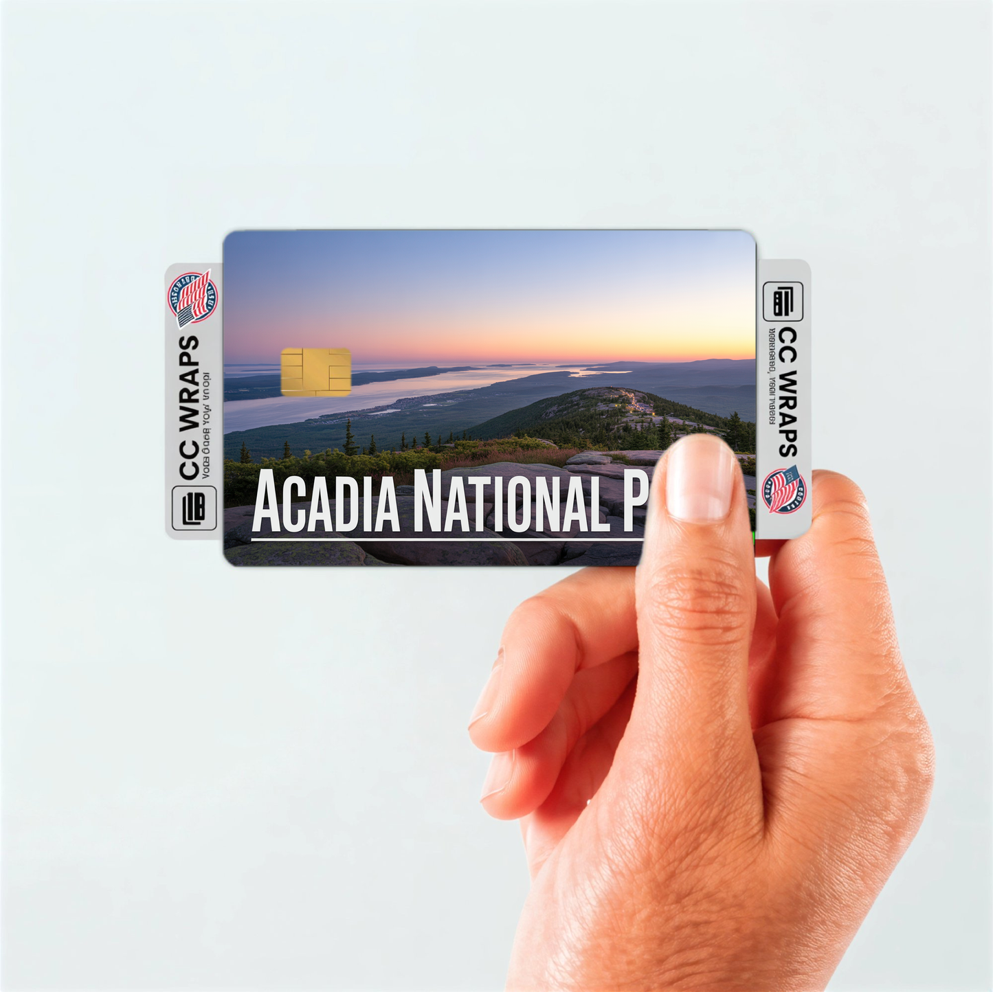 2PK Acadia National Park Credit Card Vinyl Skin Decal