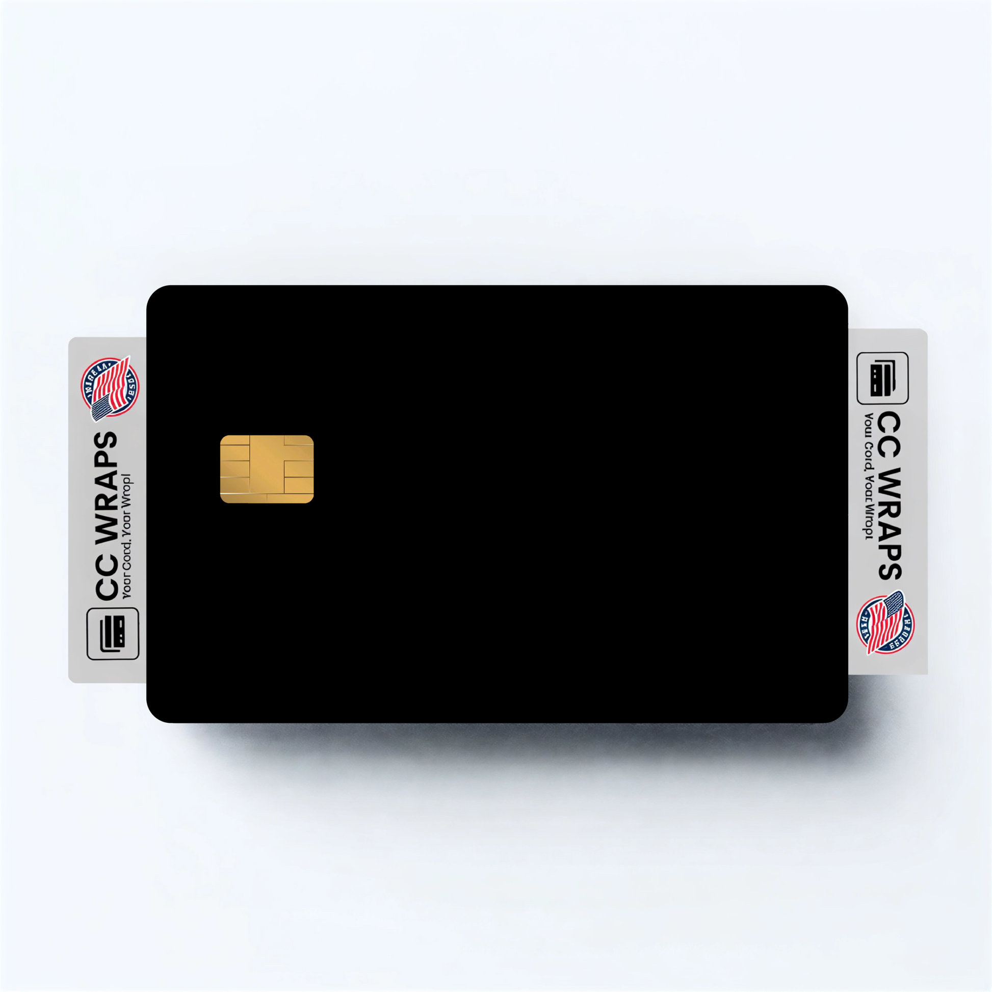 CCWraps Matte Black Credit Card Skin