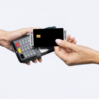 CCWraps Matte Black Credit Card Skin
