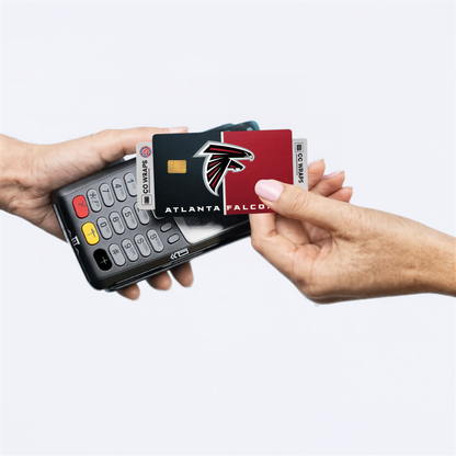 Atlanta Falcons Credit Card Skin Sticker | NFL Debit Card Cover