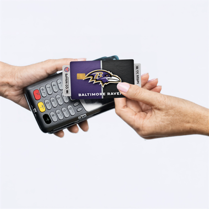 Baltimore Ravens Credit Card Skin Sticker | NFL Debit Card Cover