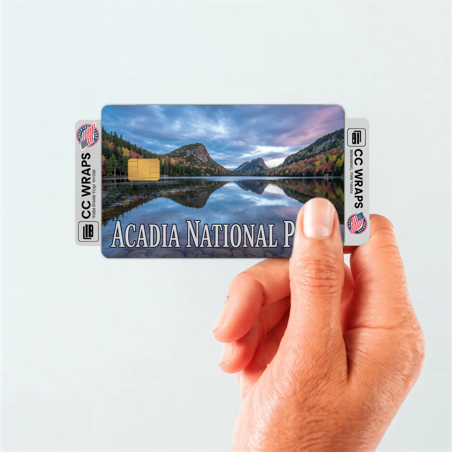2PK Acadia National Park Credit Card Vinyl Skin Decal