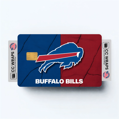 Buffalo Bills Credit Card Skin Sticker | NFL Debit Card Cover