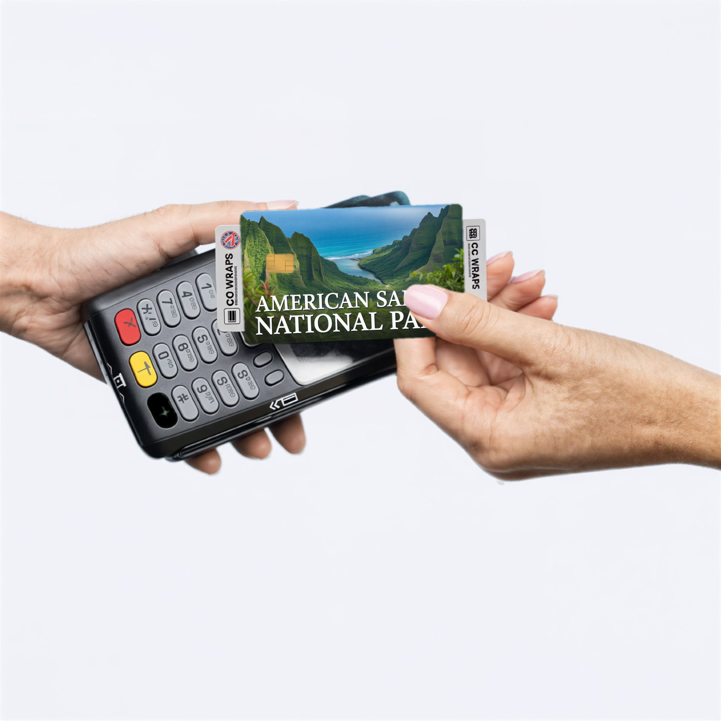 2PK American Samoa National Park Credit Card Vinyl Skin Decal