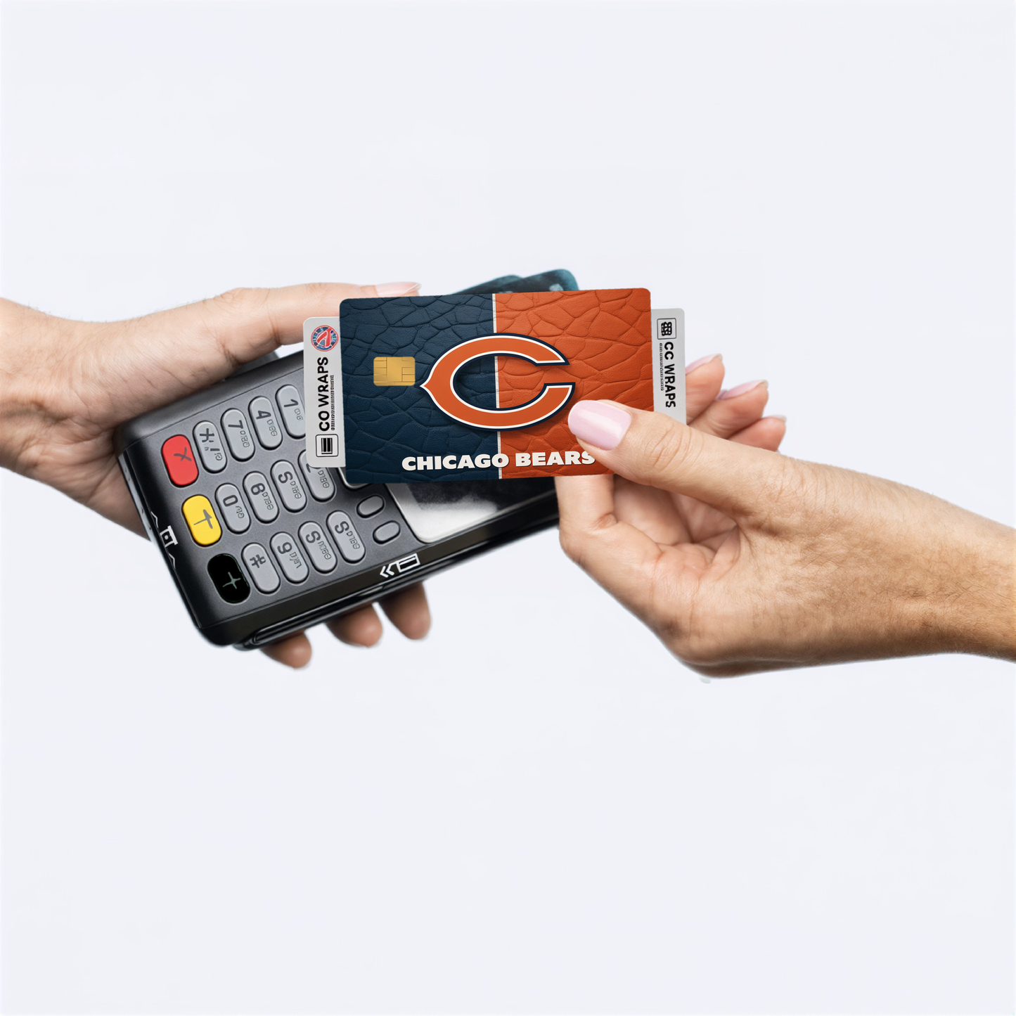 Chicago Bears Credit Card Skin Sticker | NFL Debit Card Cover