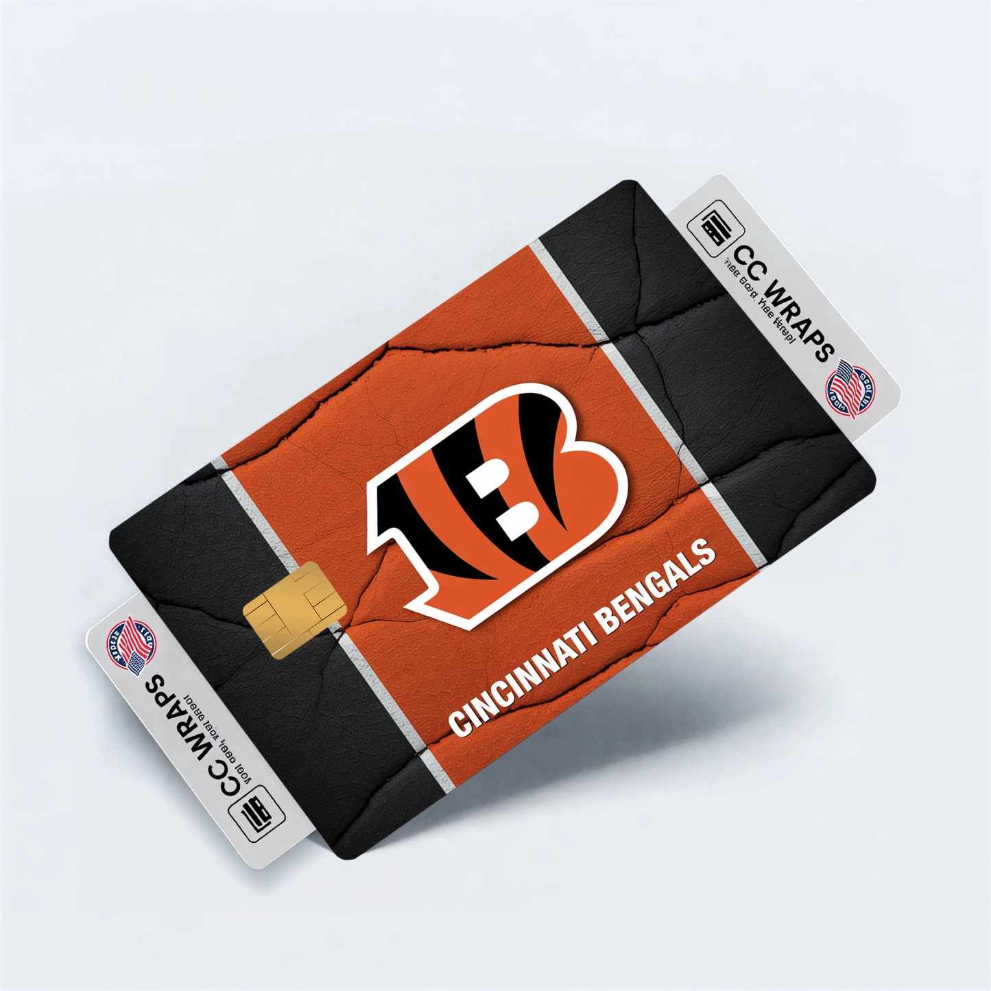 Cincinnati Bengals Credit Card Skin Sticker | NFL Debit Card Cover