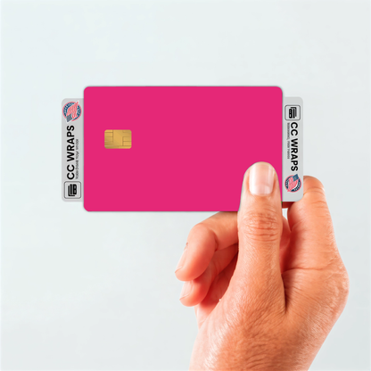 CCWraps Hot Pink Credit Card Skin