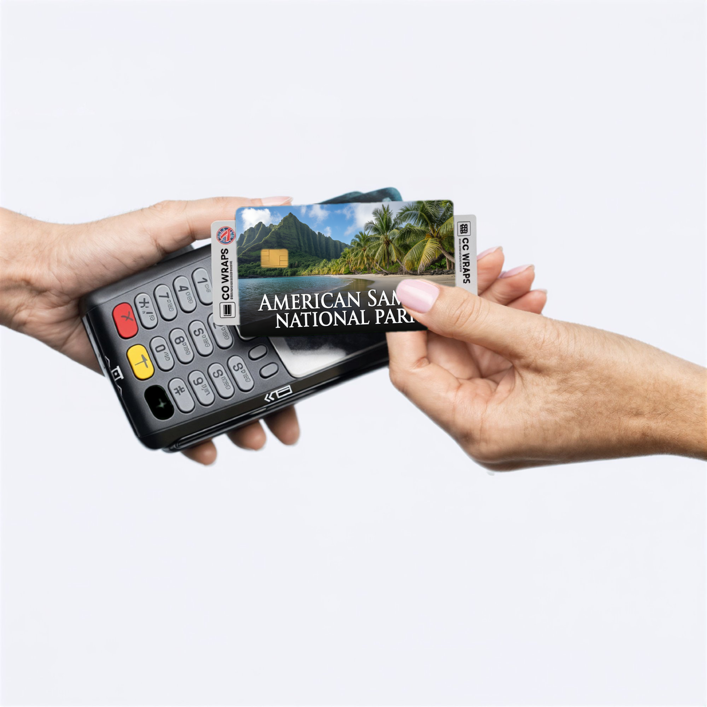 2PK American Samoa National Park Credit Card Vinyl Skin Decal