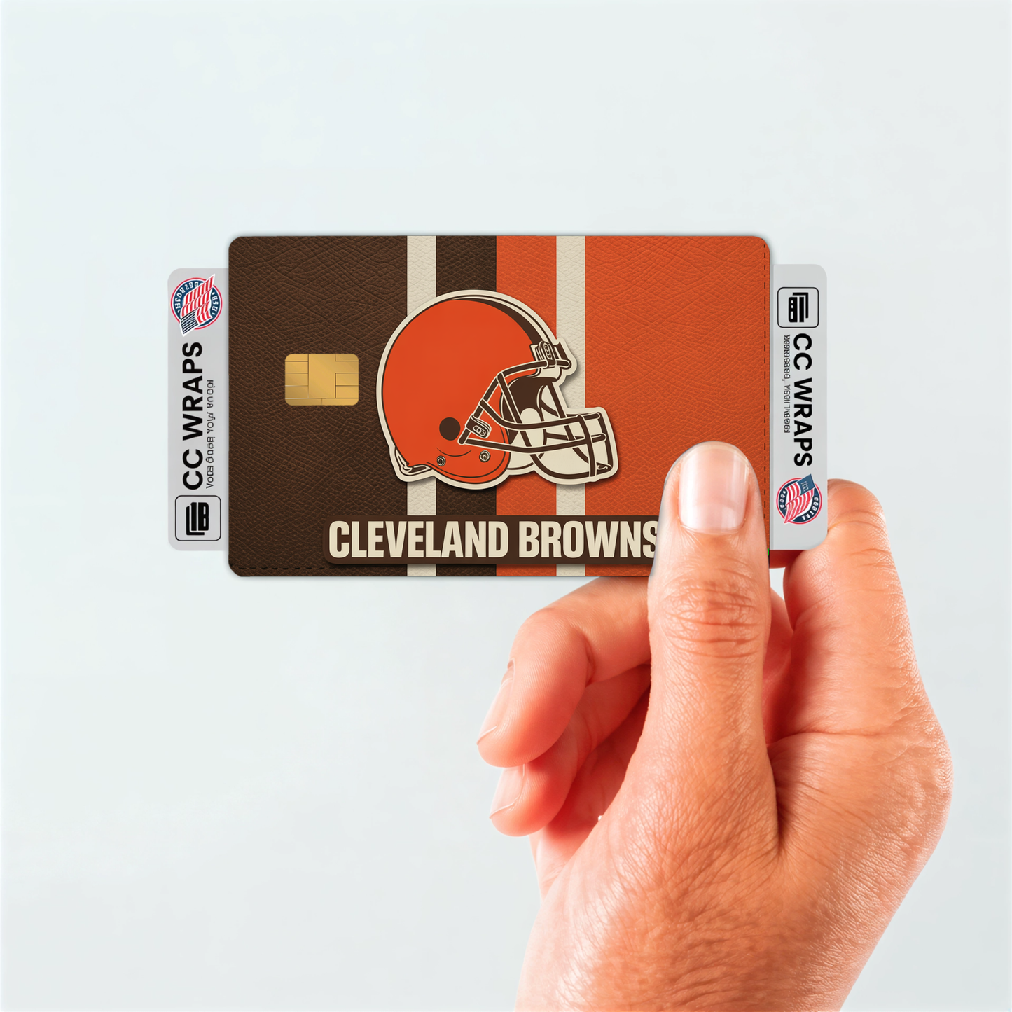 Cleveland Browns Credit Card Skin Sticker | NFL Debit Card Cover