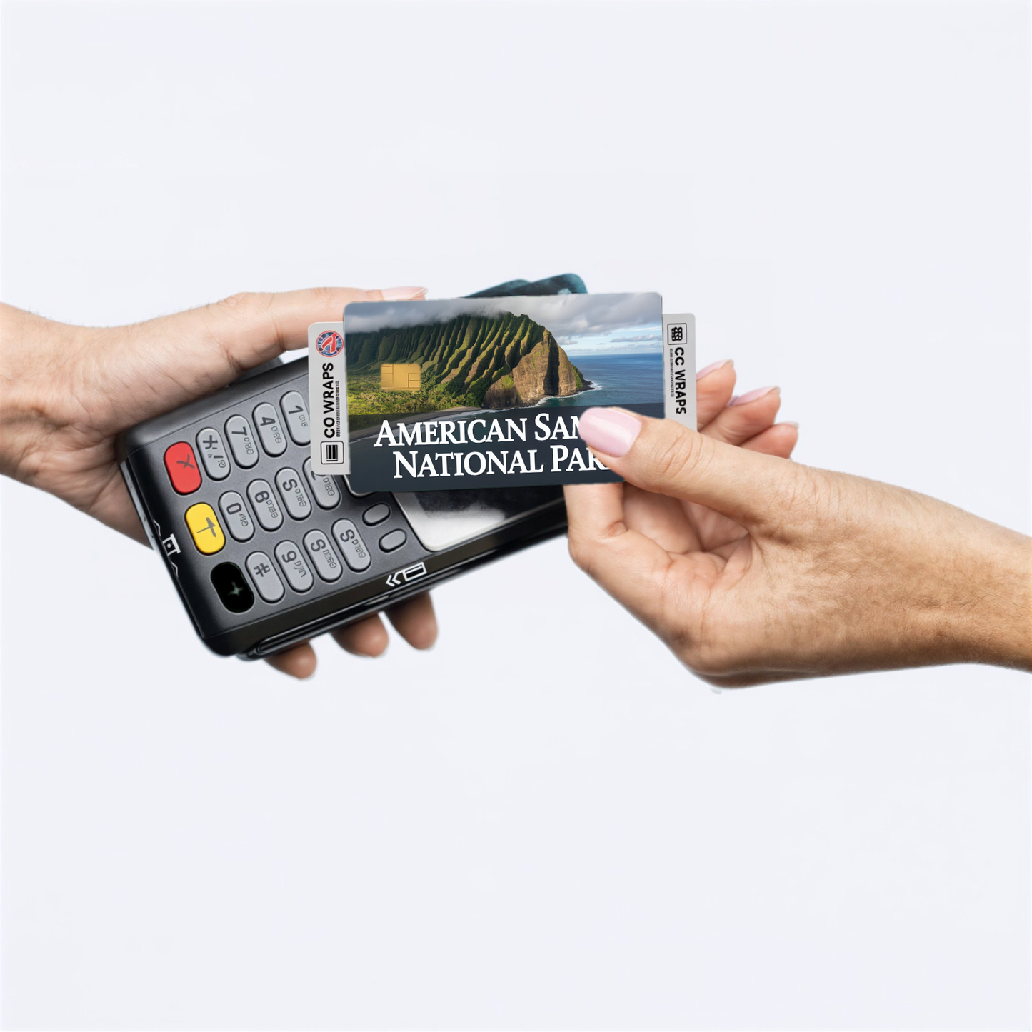 2PK American Samoa National Park Credit Card Vinyl Skin Decal