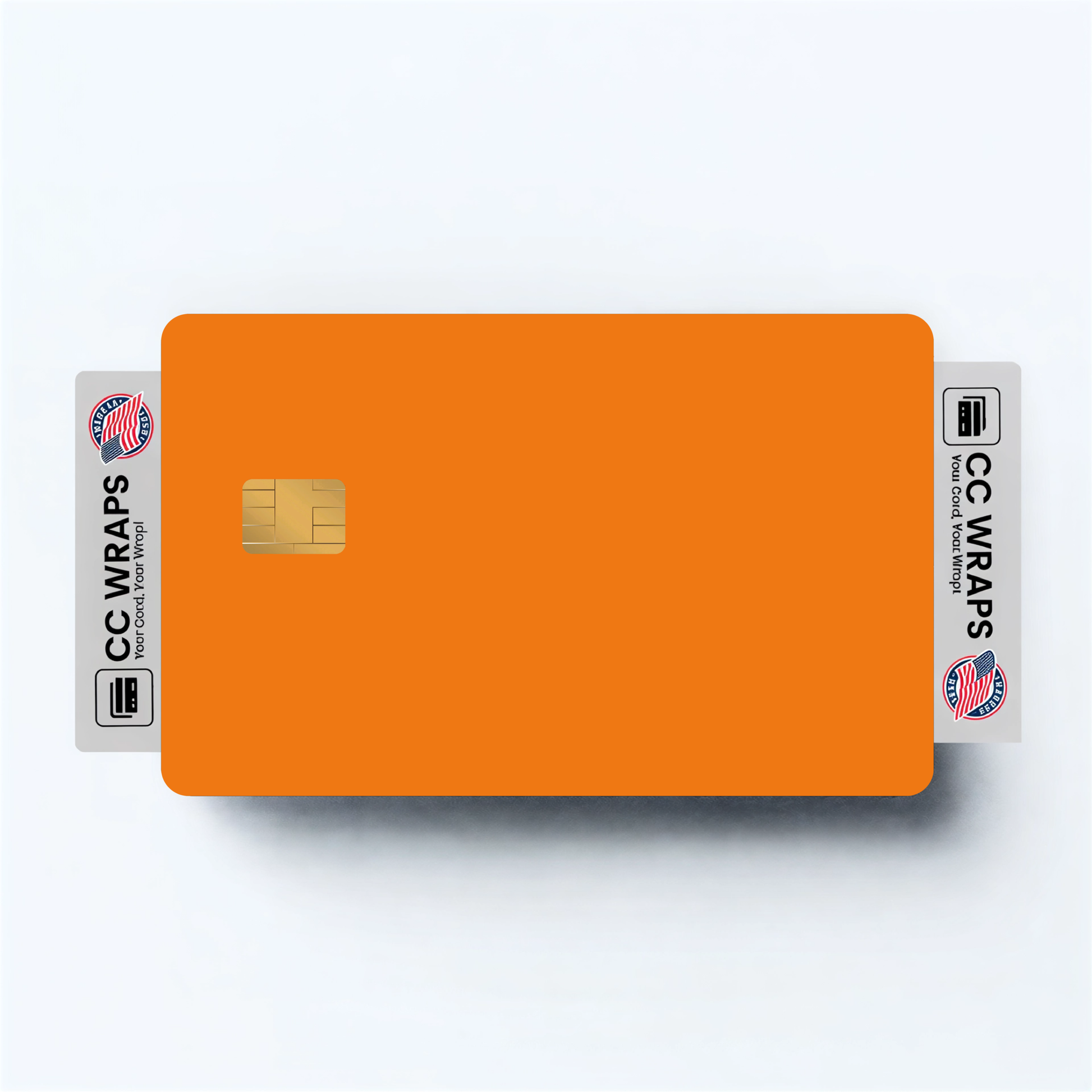 CCWraps Bright Orange Credit Card Skin