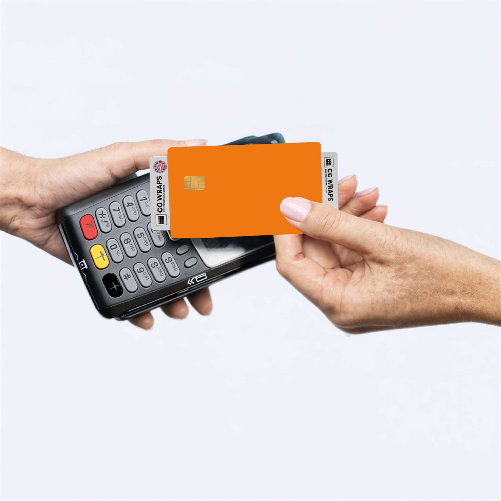 CCWraps Bright Orange Credit Card Skin
