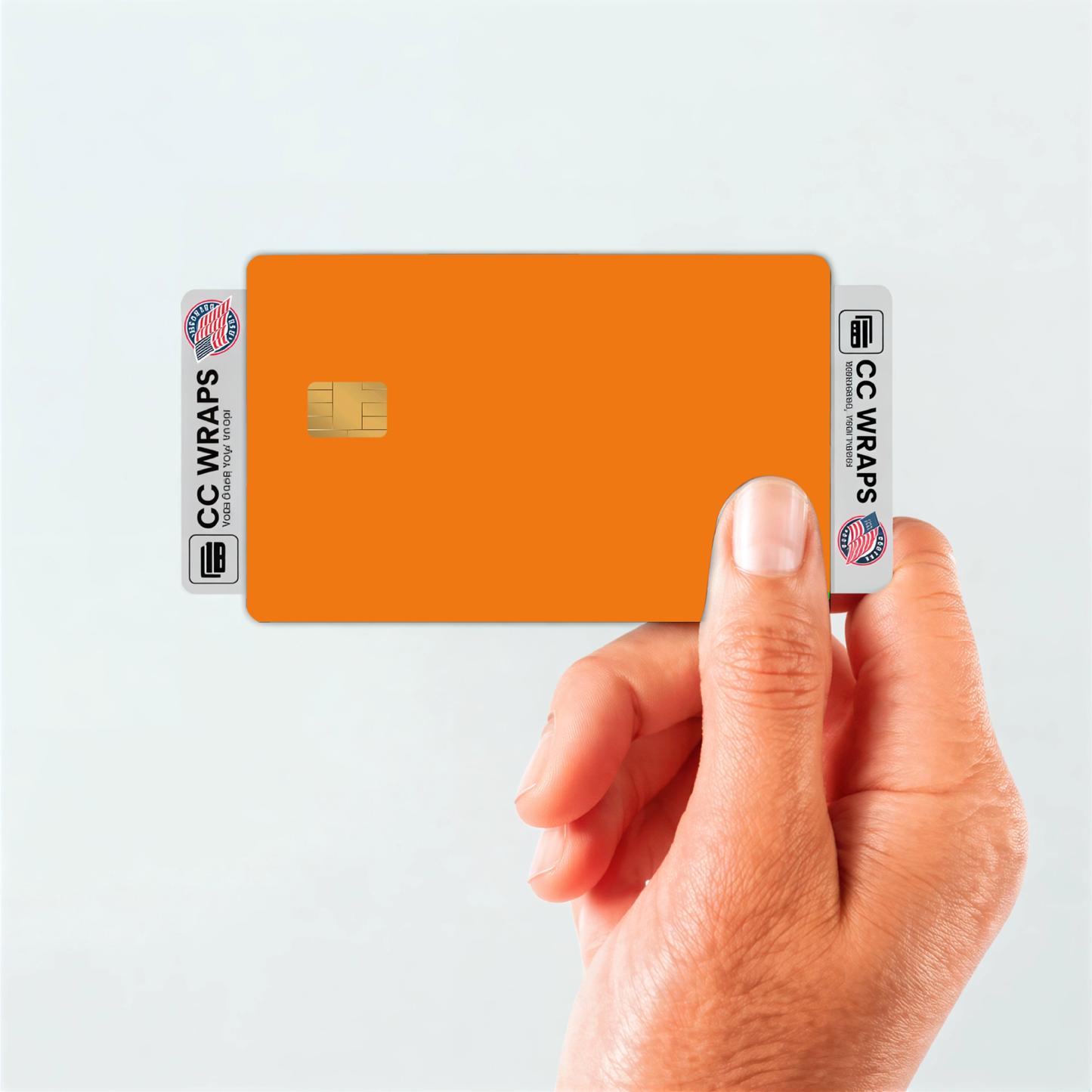 CCWraps Bright Orange Credit Card Skin