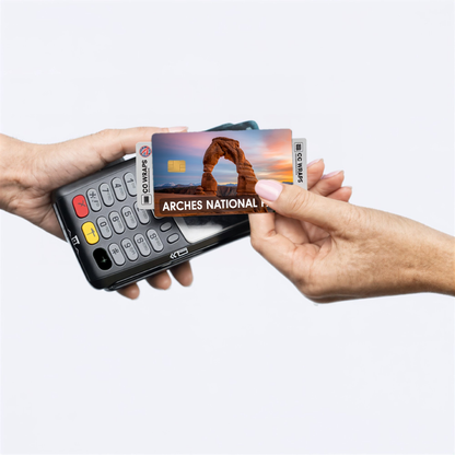 2PK Arches National Park Credit Card Vinyl Skin Decal