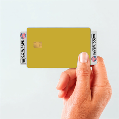 CCWraps Gold Credit Card Skin