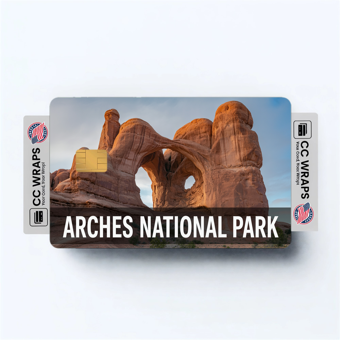 2PK Arches National Park Credit Card Vinyl Skin Decal