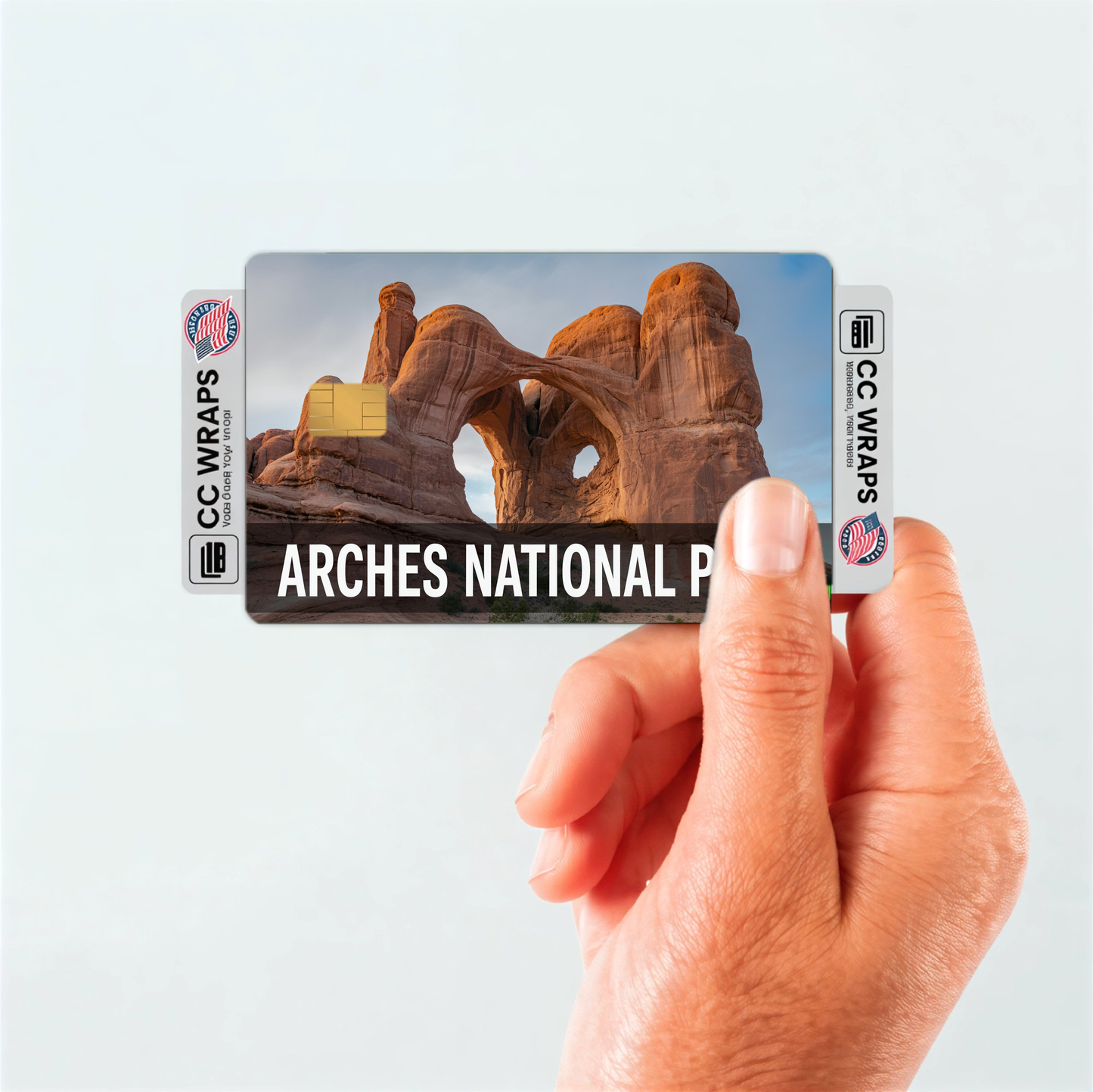 2PK Arches National Park Credit Card Vinyl Skin Decal