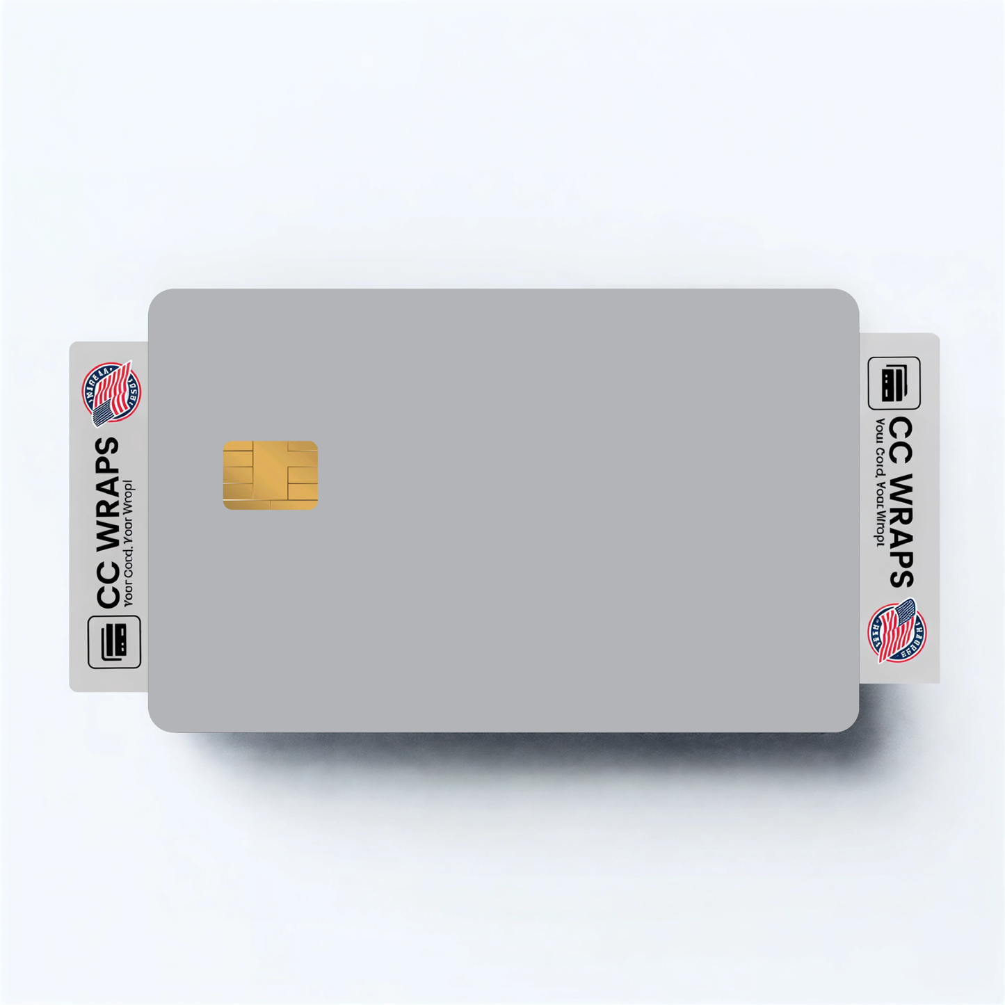 CCWraps Silver Credit Card Skin
